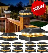 4x4 post solar lights