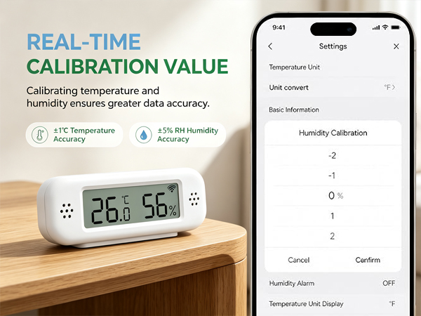 digital hydrometer aqara temperature sensor digital humidity meter digital thermometer for home