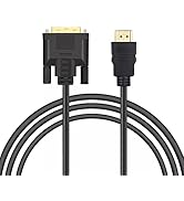 Tianle HDMI to DVI Adapter Cable, 1m CL3 Rated High Speed Bi-Directional DVI-D 24+1 Male to HDMI ...