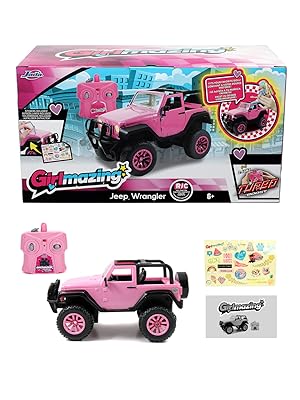 Girlmazing Jeep Wrangler R/C Package Contents