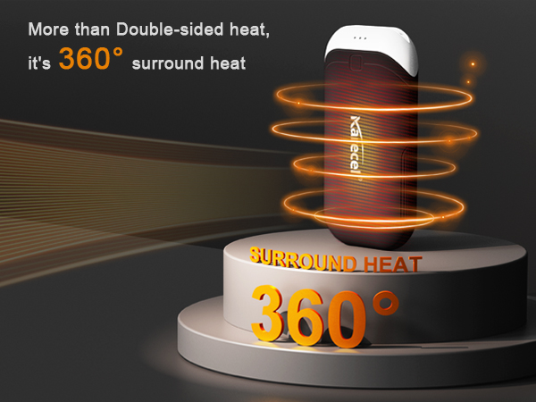 Rechargeable hand warmers 2 pack KS-20 02