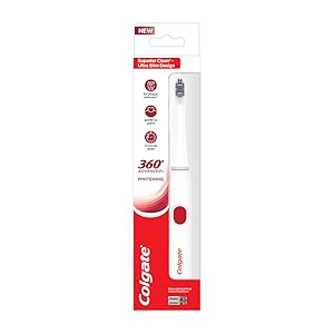 colgate 360 power toothbrush battery whitening 