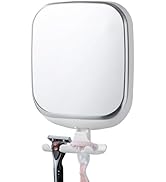 TAILI Shower Mirror Fogless with Razor Holder, Anti Fog Mirror for Shaving Suction for Men, Shatt...