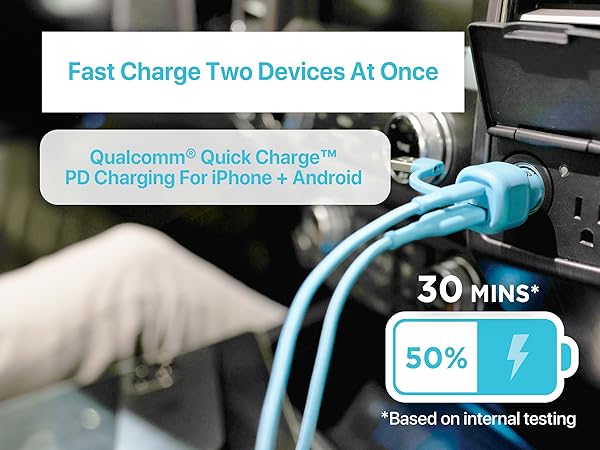Fast charge two devices at once