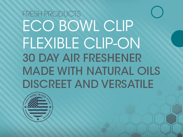 Eco Bowl Clip: Flexible clip on for 30 days of freshness, made with natural oils