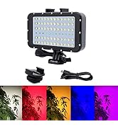Suptig Video Lighting Dive Light Underwater Lights 72 Led Lights Compatible for Gopro Canon Nikon...