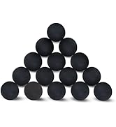 Ceramic Fire Balls, 3 Inch Set of 15 Round Fire Stones Reusable Fireballs for Indoor Outdoor Deco...