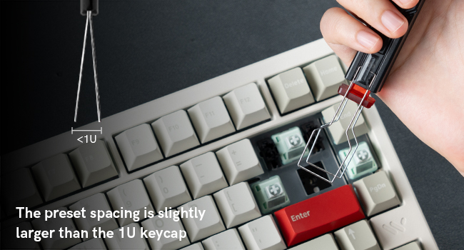 Effortless Removal of Keycaps