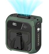 SEAINGO Portable Waist Fan Rechargeable – 10000mAh, 42 ft/s Max, 5 Speeds 16000RPM, Personal Cool...