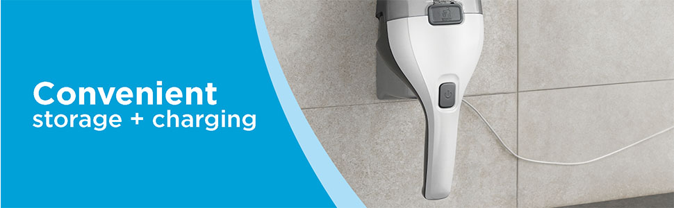 convenient storage + charging