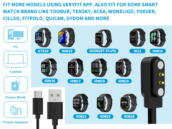 charger for smart watch