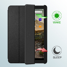 New Fire hd10 11th generation leather cover accessories 10.1 inch display protective fold stand 