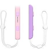Lonxmovs 2 Pack Wrist Strap for Switch Joycon - Replacement Accessories for Joy con Straps (Pink ...