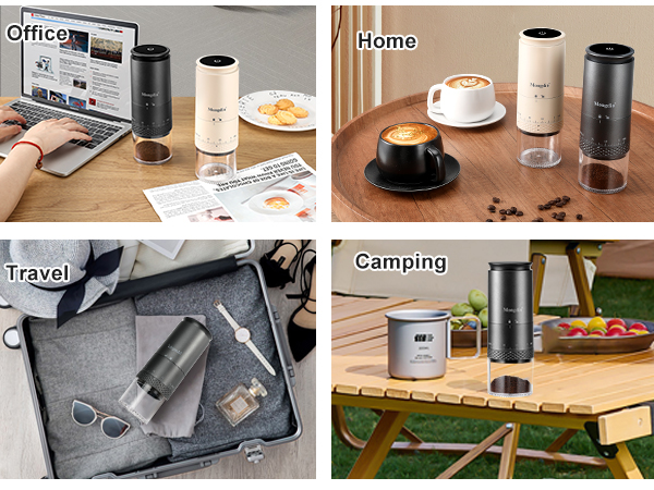 Conical Burr Coffee Grinder with LED Display