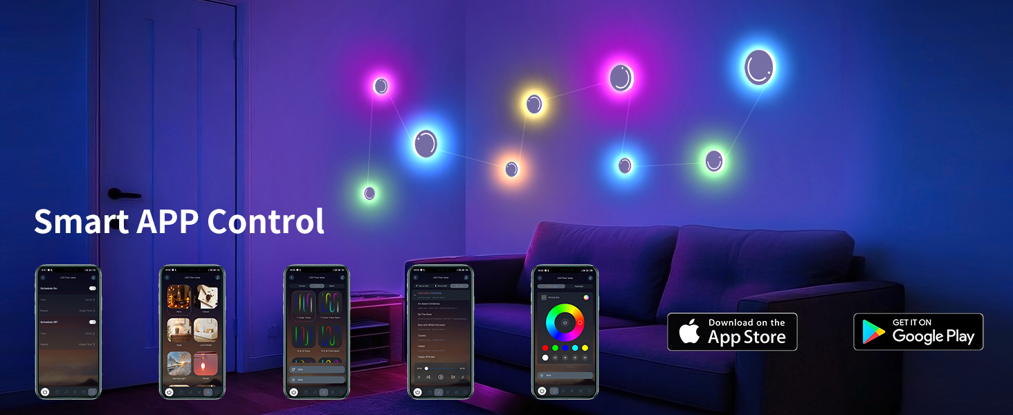 RGB DIY Smart Wall Light