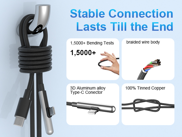 240W 100W USB C to Type C Cable,Fast Charge 15FT Long USB C Cable iPhone 16 for samsung S24 s25 fe