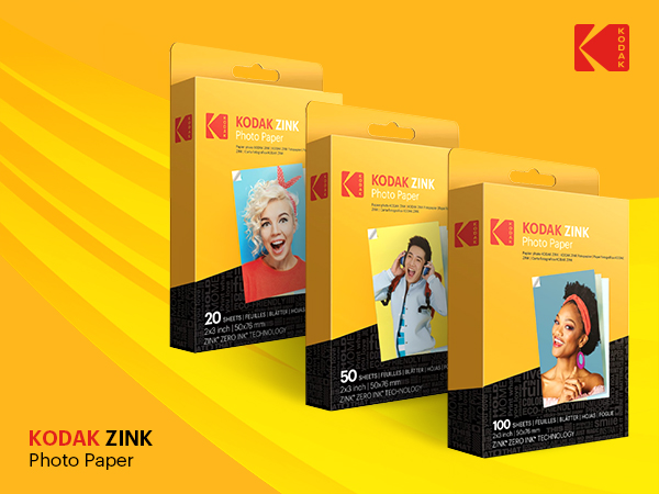 Kodak 2"x3" Premium Zink Photo Paper