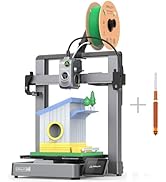 Creality Hi(A) 3D Printer, Multi Color 3D Printer, 500mm/s High Speed Auto-Leveling Automatic Fil...