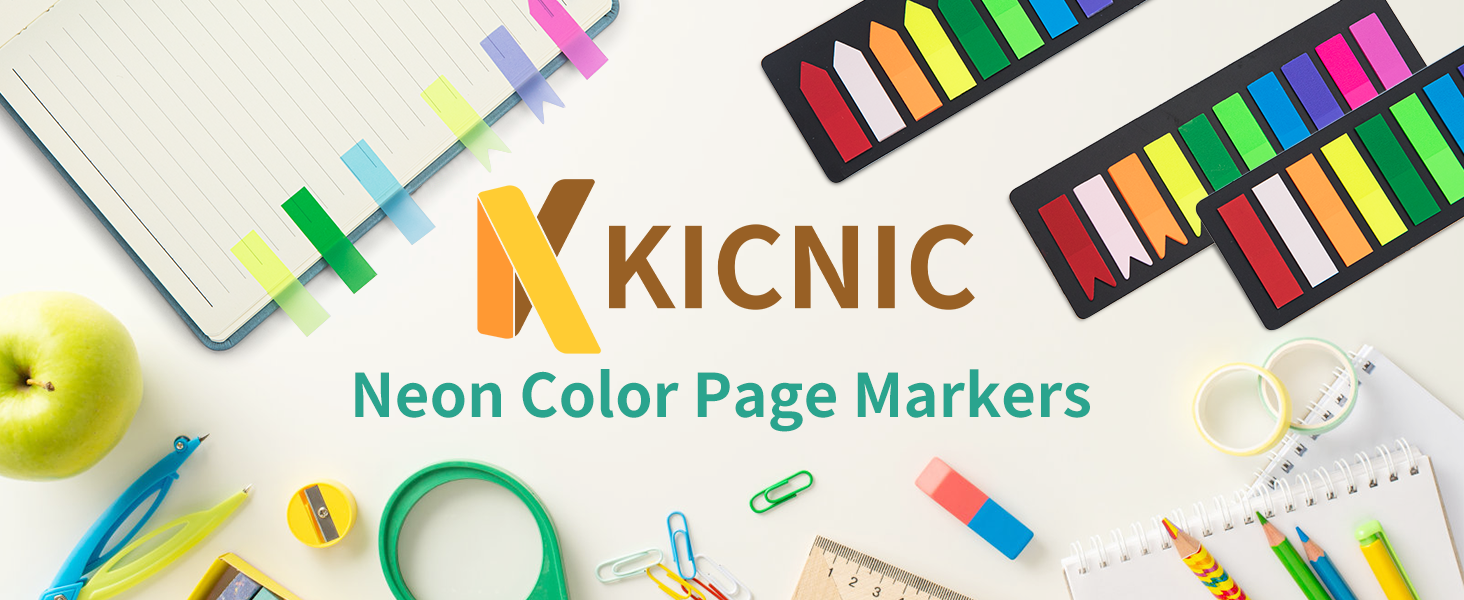 page markers