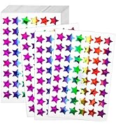 2400 PCS Star Stickers for Kids Reward, Holographic Star Stickers Reward Stickers for Kids Behavi...