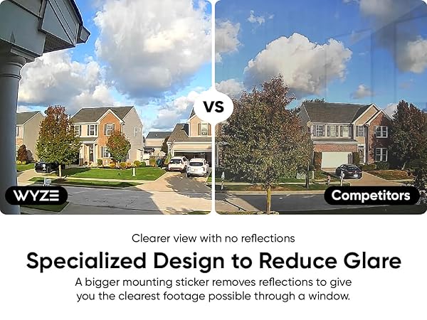 Wyze Window Cam Glare