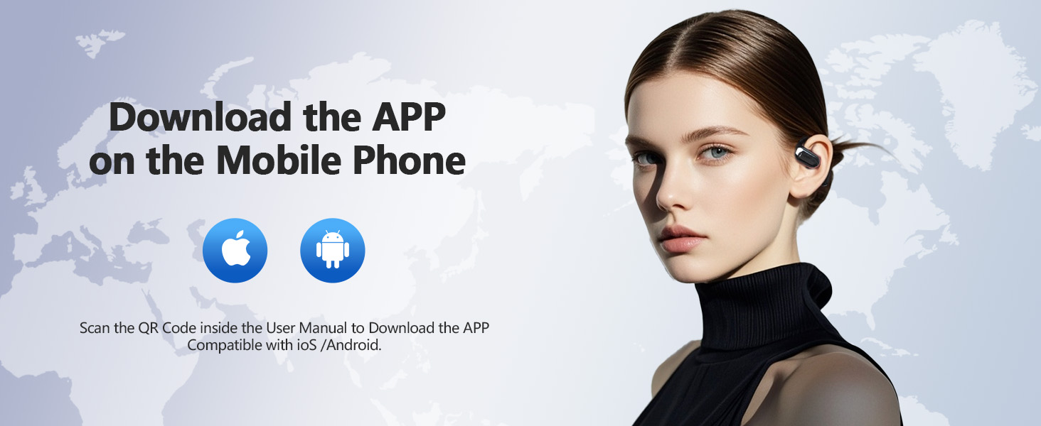 AI Translation Earbuds Real Time, 144 Language Translator Earbuds