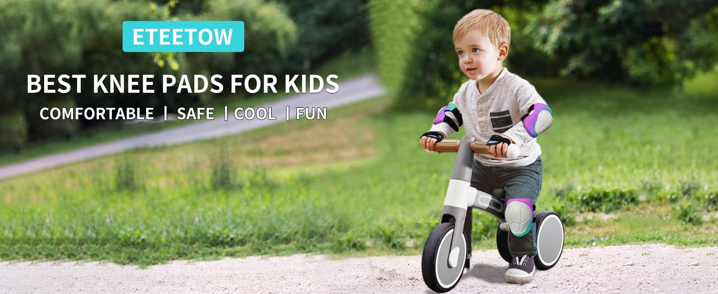 Knee Pads for Kids 2-14 Years