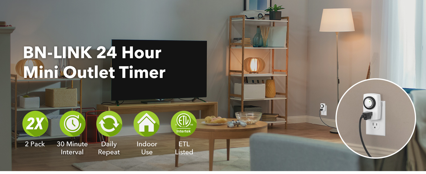 timers for electrical outlets