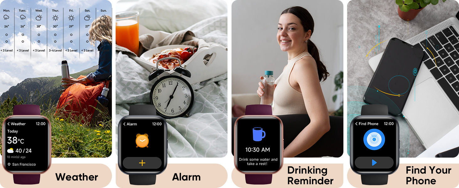 Bluetooth Smartwatch men Women