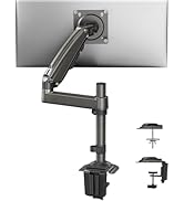 HUANUO Single Monitor Arm for 13-32 inch Screens,Holds 19.8lb,Adjustable Monitor Stand with Clamp...