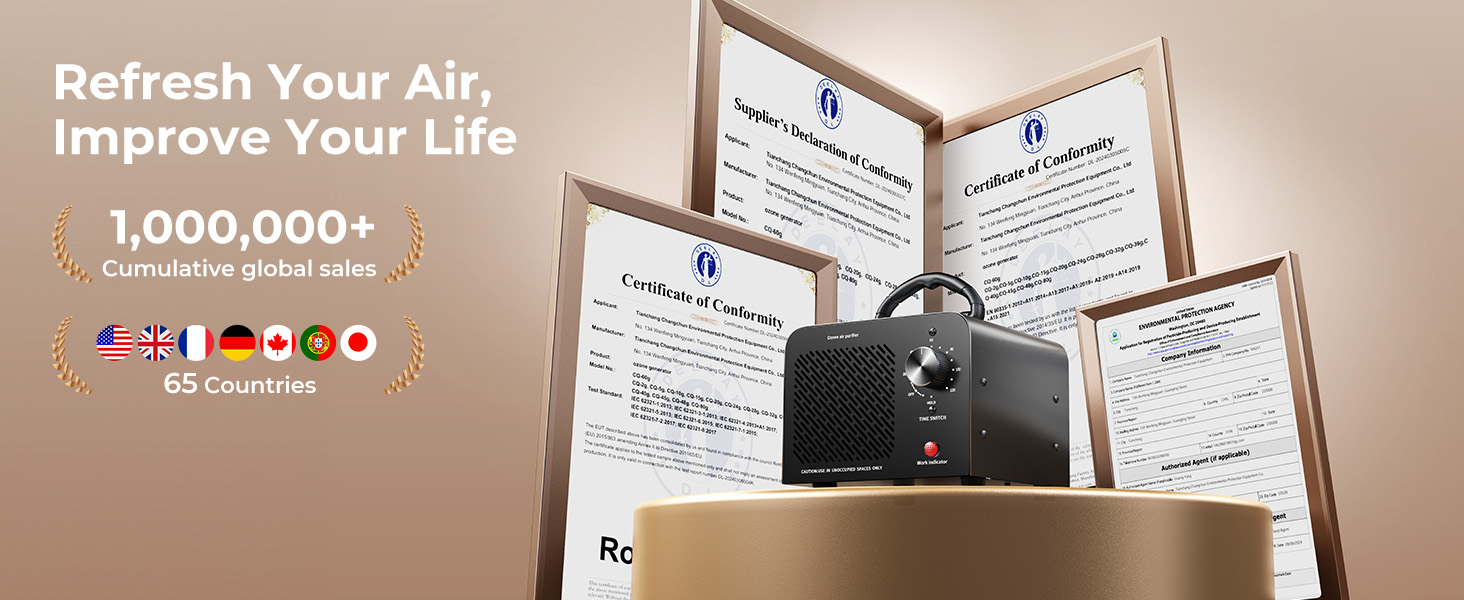 Odor Ozone Generator