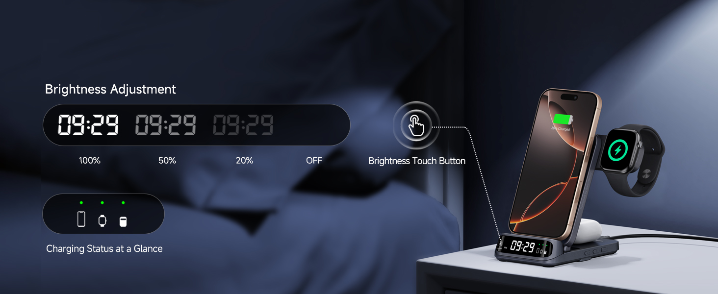 apple iphone charging station