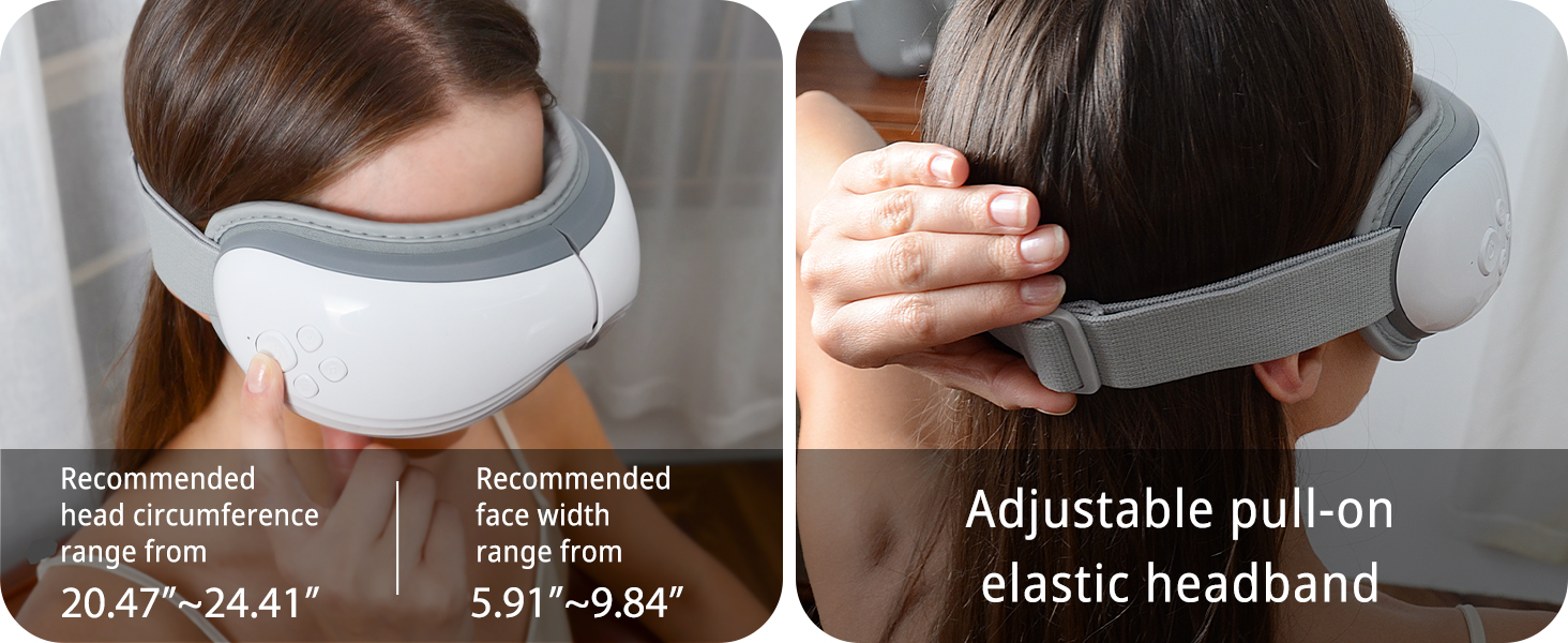 heated eye mask massager