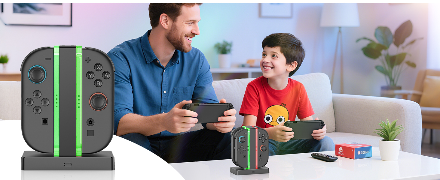 JCC400 switch 2 controller charger