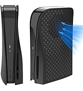 PS5 Console Face Plates,Playstation 5 Accessories with Fan Vents Faceplate,with Dust Filter for C...