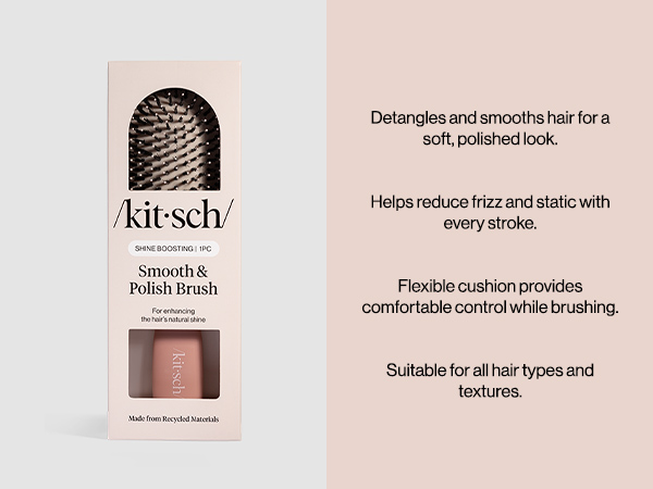 Kitsch Smooth &amp;amp; Polish Brush Terracotta