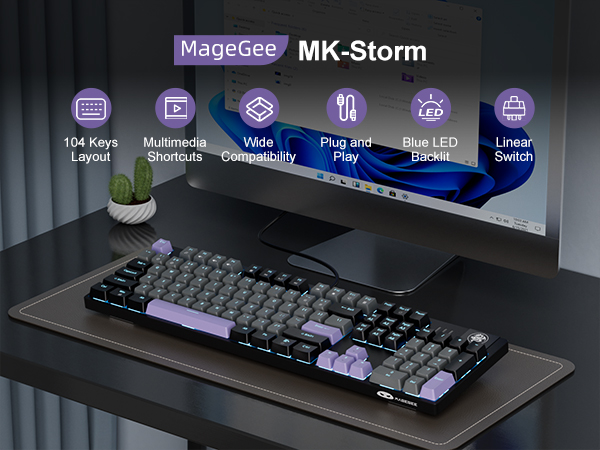MageGee MK-Storm Mechanial Gaming Keyboard