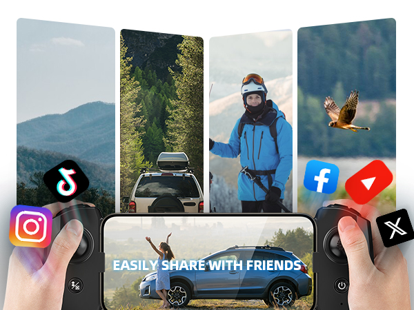 EASILY SHARE WITH FRIENDS