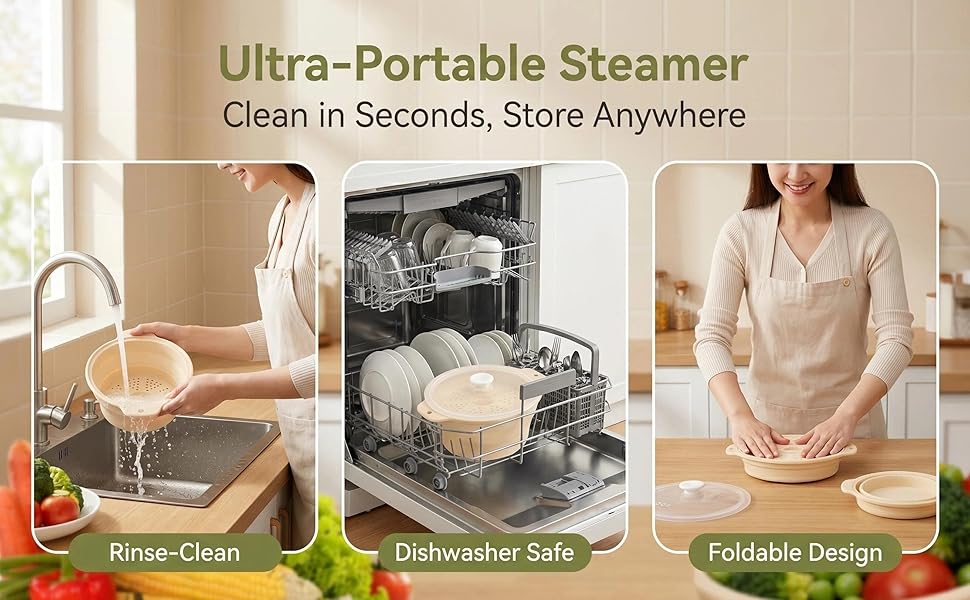 microwave veggie steamer