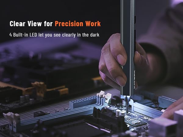 Clear View for Precision Work