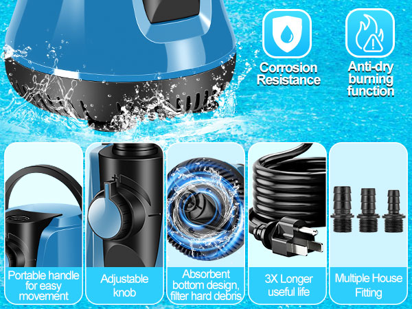 submersible water pump