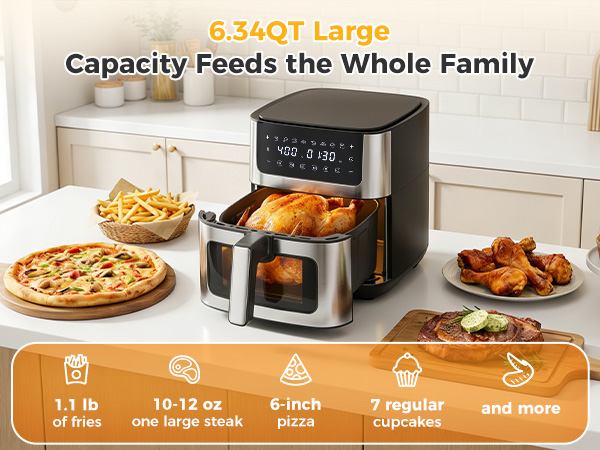 Large Capacity Feeds the Whole Family