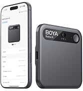 BOYA AI Voice Recorder, App Control, Transcribe &amp; Summarize with AI Technology, 64GB Memory, Audi...
