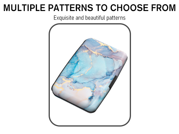 credit card holder mini aluminum wallet women rfid blocking wallets slim metal hard case wallet