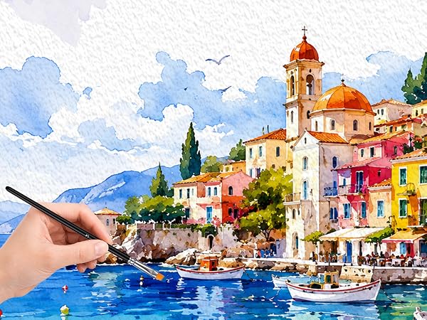 Art Supplies for Painting, Travel Watercolor Set,