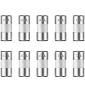 ALLECIN 8A 250V Fast Blow Ceramic Fuse 3.6X10MM F8A Universal Travel Power Adapter Replacement Fu...