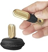 FSFHSJ Mini Adults Fidget Toy , Magnetic Metal Fidget Slider, Three Floors EDC Adult Toys ,Fidget...