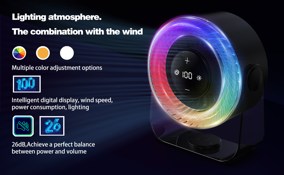 Lighting atmosphere,The combination with the wind