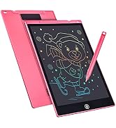 LCD Writing Tablet Drawing Board 12 Inch Colorful Girls Toys Christmas Birthday Gift for 3 4 5 6 ...