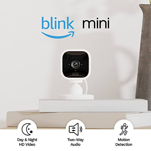 Blink - Mini Indoor 1080p Wireless Security Camera - White